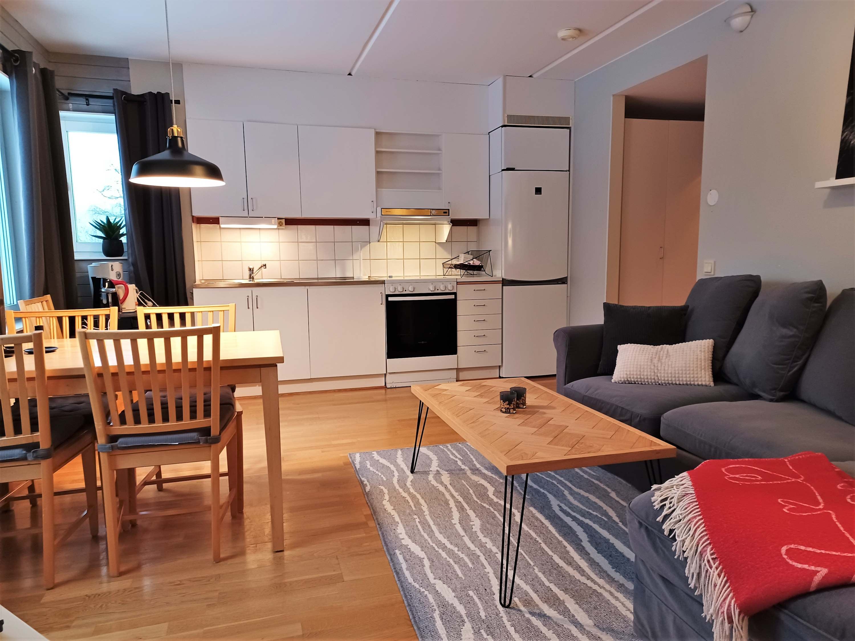 Lägenhet i markplan i Åre Hummeln nära Åre torg och skidlift, våningssäng och bäddsoffa, 6 bäddar