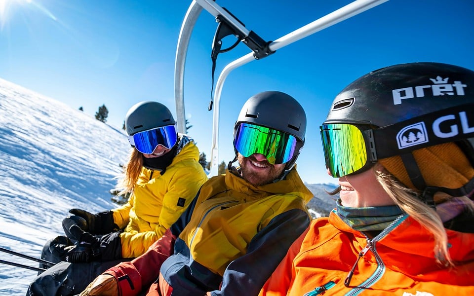 Kan man åka skidor i Åre i april?