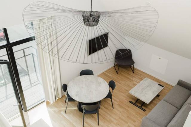 Modern loft in Lidingö, Stockholm with balcony and free parking